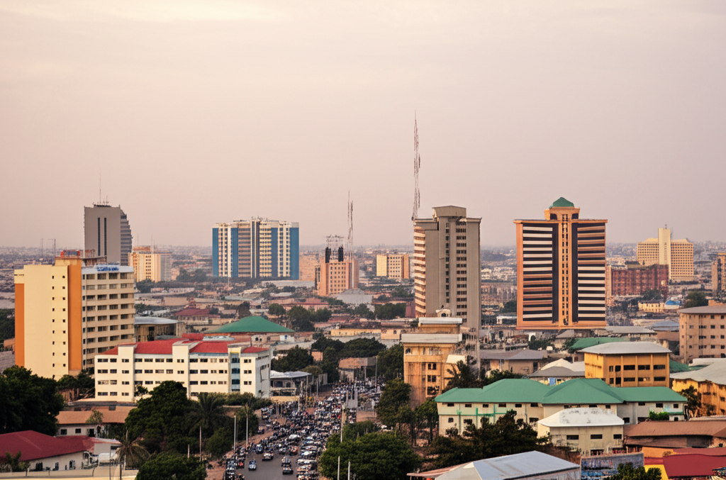 Kano city skyline
